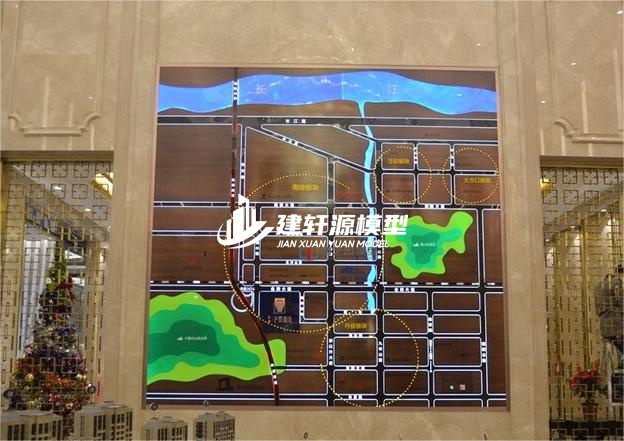 龙门区域壁挂模型